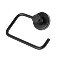 Porta Papel Higiênico sem Tampa ROMA BLACK